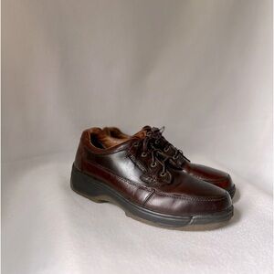 Florsheim Size 9 1/2W Men’s Brown Leather Lace Up Shoes